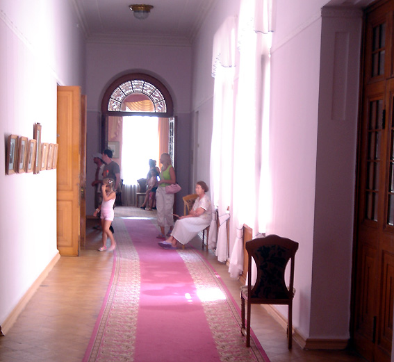 yalta palais livadia couloir socialiste