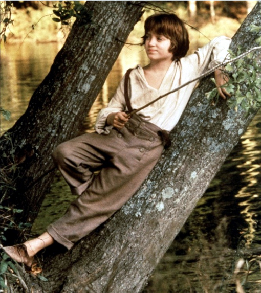 Elijah Wood dans Huckleberry Finn